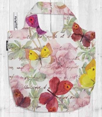 Сумка-шоппер JoyArty Письмо в бабочках / bstl_11030 - фото