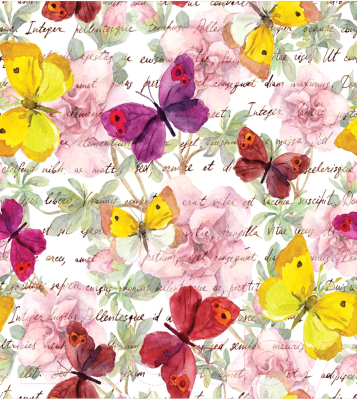 Сумка-шоппер JoyArty Письмо в бабочках / bstl_11030