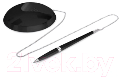 Ручка шариковая Brauberg Стенд-Пен Блэк2 / 141347