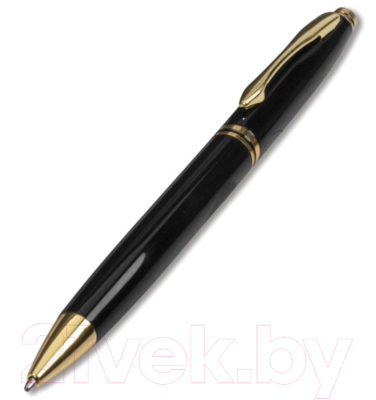 Ручка шариковая Brauberg De Luxe Black / 141411