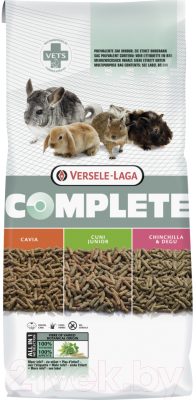 Корм для грызунов Versele-Laga Cavia Complete Для морских свинок / 461522 - фото