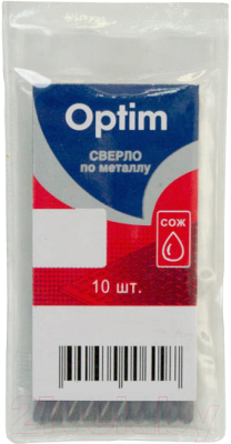 Набор сверл Optim 361048 - фото