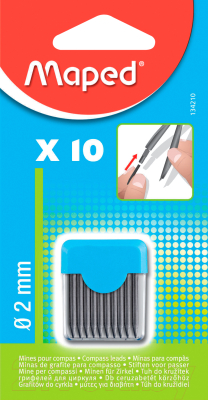 Набор грифелей для циркуля Maped 134210