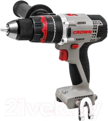 Аккумуляторная дрель-шуруповерт CROWN CT21076HMX - фото