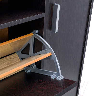 Тумба в прихожую Импэкс Leset Виерра 2 (венге)