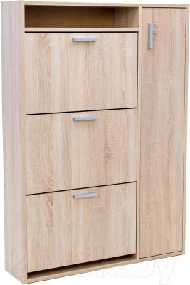 Тумба в прихожую Импэкс Leset Виерра 3 (дуб санома) - фото