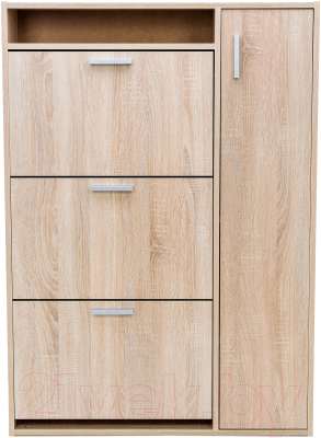 Тумба в прихожую Импэкс Leset Виерра 3 (дуб санома)