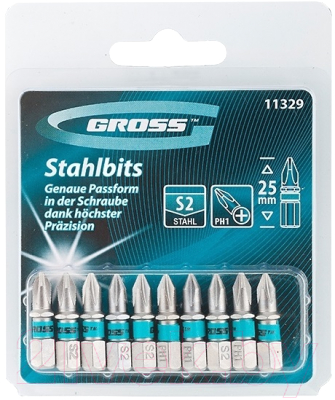 Набор бит Gross 11329 - фото