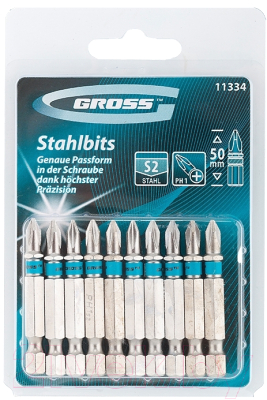 Набор бит Gross 11334 - фото