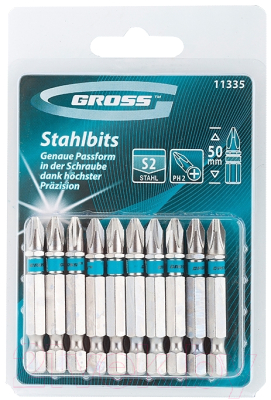 Набор бит Gross 11335 - фото