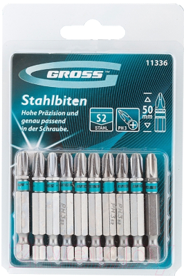 Набор бит Gross 11336 - фото