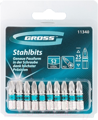 Набор бит Gross 11340 - фото