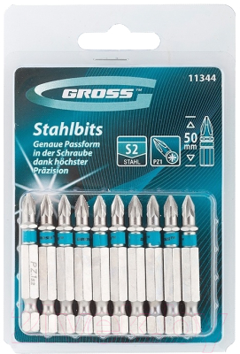 Набор бит Gross 11344 - фото