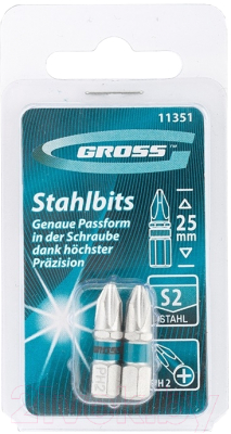 Набор бит Gross 11351 - фото