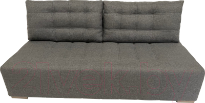 Диван ФорестДекоГрупп Милан 1 (Lux 06, рогожка пыльно-серый) - фото