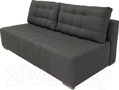 Диван ФорестДекоГрупп Милан 1 (Lux 06, рогожка пыльно-серый)