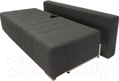 Диван ФорестДекоГрупп Милан 1 (Lux 06, рогожка пыльно-серый)