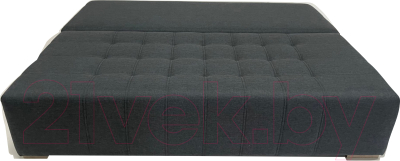 Диван ФорестДекоГрупп Милан 1 (Lux 18, рогожка антрацит)