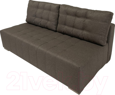 Диван ФорестДекоГрупп Милан 1 (Lux 19, рогожка коричневый)