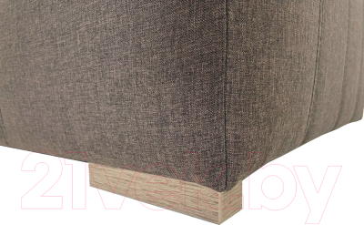 Диван ФорестДекоГрупп Милан 1 (Lux 19, рогожка коричневый)