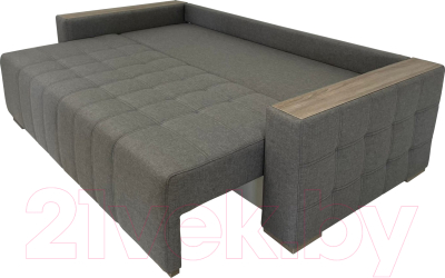 Диван ФорестДекоГрупп Милан 2 (Lux 05, рогожка светло-серый)