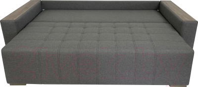 Диван ФорестДекоГрупп Милан 2 (Lux 05, рогожка светло-серый)