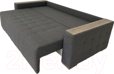 Диван ФорестДекоГрупп Милан 2 (Lux 06, рогожка пыльно-серый)