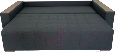 Диван ФорестДекоГрупп Милан 2 (Lux 18, рогожка антрацит)