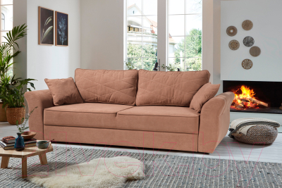 Диван ФорестДекоГрупп Ровена 1 (Delta 50, коричневый)