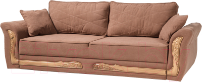Диван ФорестДекоГрупп Ровена 2 (Delta 50, коричневый) - фото