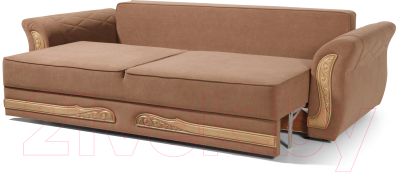 Диван ФорестДекоГрупп Ровена 2 (Delta 50, коричневый)