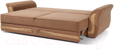 Диван ФорестДекоГрупп Ровена 2 (Delta 50, коричневый)
