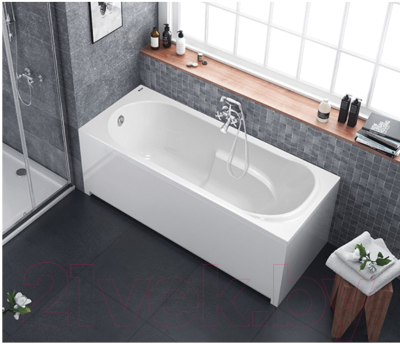 Ванна акриловая Alba Spa Arabella 170x75 (с экраном)