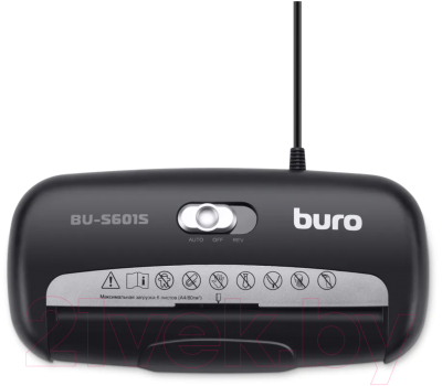 Шредер Buro Home BU-S601S / OS601S