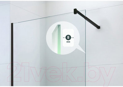 Душевая стенка Berges Sky 110x200 / 064011