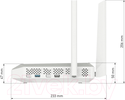 Проводной маршрутизатор Keenetic Peak KN-2710