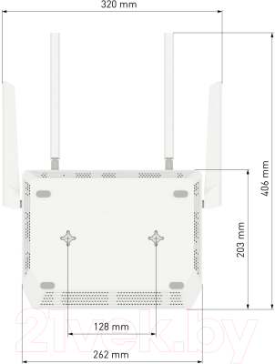 Проводной маршрутизатор Keenetic Peak KN-2710