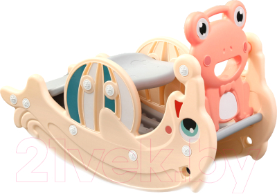 Качалка детская Perfetto Sport Дельфин / PS-037-O - фото