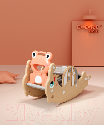 Качалка детская Perfetto Sport Дельфин / PS-037-O