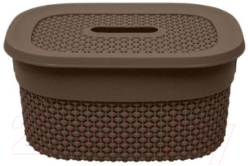 Корзина Эльфпласт Ariana EP559 (3л, коричневый)