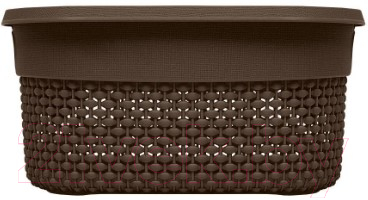 Корзина Эльфпласт Ariana EP559 (3л, коричневый)
