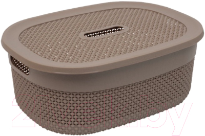 Корзина Эльфпласт Ariana EP561 (серо-коричневый) - фото