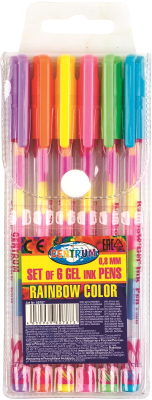 Набор гелевых ручек Centrum Rainbow / 80787 - фото