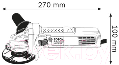 Профессиональная угловая шлифмашина Bosch GWS 750 S Professional