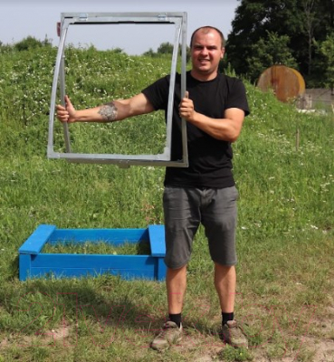 Форточка для теплицы КомфортПром 1м / 10014132