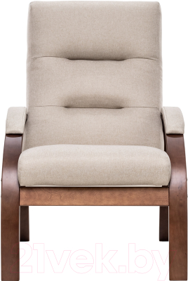 Кресло мягкое Импэкс Leset Лион (орех текстура/малмо 05)