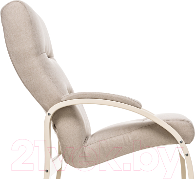 Кресло мягкое Импэкс Leset Лион (слоновая кость/Малмо 05)