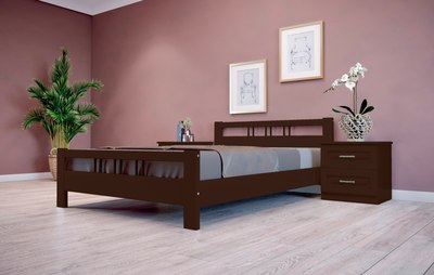 Двуспальная кровать Bravo Мебель Вероника 3 160x200