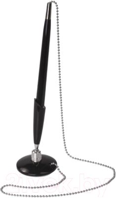 Ручка шариковая Brauberg Стенд-Пен Блэк1 / 140889 - фото