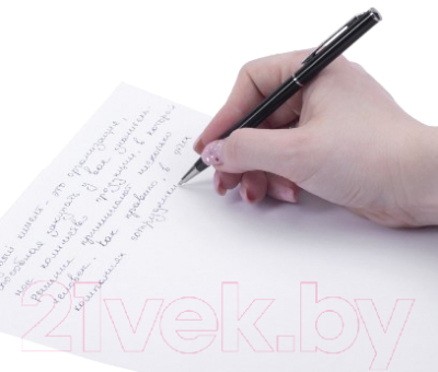 Ручка шариковая Brauberg Delicate Black / 141399